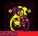 The jester head that briefly appeared in this world before being removed in version 0.125c.