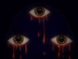 #483 - "Crying Blood", by Pumpkin Soda - Equip the Marginal effect in the Crying Eyes cave in Cloudy World and look up.