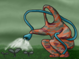 #82 - "Watering" - After interacting with the Farmer in Farm World.