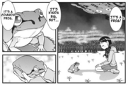 The Frog in the manga.