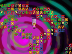 Psychedelic Glyph World