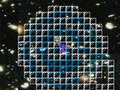 The space section's layout following the puzzle's removal.