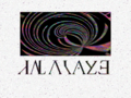 Random glyphs that loosely resemble the word "ANALYZE"