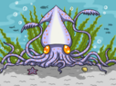 #30 - "Giant Squid" - When you first enter the reef of Atlantis