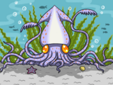 #30 - "Giant Squid" - When you enter the Reef of Atlantis for the first time.