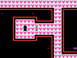 Heart Maze to bookshelves.png