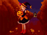 #362 - "Happy Halloween", by 小可 - Wear the costume in Halloween Forest for the first time.