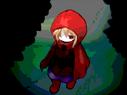 #171 - After dropping the person on the other end of the rope down the well in the Fairy Tale Woods with the red riding hood effect equipped.
