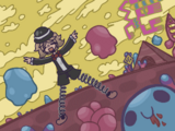 #405 - "B O I N G !", by rollaby - Enter the Blob Desert with the Spring effect obtained.