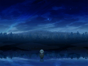 Nocturnal grove foggy lake.png