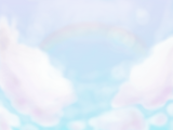 #18 - "Sky With A Rainbow", by まっくろ - When you use the Rainbow effect at the Snowy Pipe Organ.