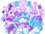 #447 - "Fungus", by Froggo - Enter the mushroom's girl room in Azure Garden for the first time.