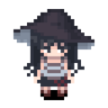 Sprite of Shimako wearing a Wide Brim hat.