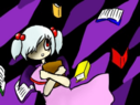 #43 - When using the Telephone effect on the Bat-Winged girl while she is reading