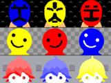 #370 - "Tricolore R.Y.B.", by maptsuki - See various Red, Yellow, and Blue denizens. (see below).
