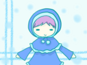#51 - "Itetsuki" - After trying on the winter gear in the Dressing Room (You must have completed the Plated Snow Country minigame)