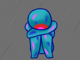 #62 - "Mars" - After interacting with the Blue Crying Man during the Zalgo event.