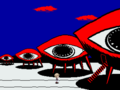 The eyeball UFOs.