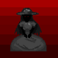 A Shadow Lady/Black Witch as seen in Kura Puzzle #30.