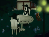 #438 - "黒魔女の茶会", by 小可 - View the two shadow ladies in Twilight Park.