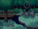 "Guardian Of The Forest" - Old Wallpaper #197, unlocked after chainsawing the guardian in the Forest Pier