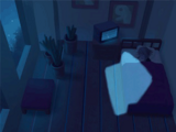 #408 - "Peaceful bedroom", by 小可 - Enter the bedroom in the Nocturnal Grove for the first time.